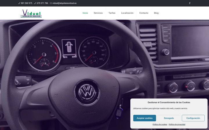 Screenshot of alquileresvidual.es