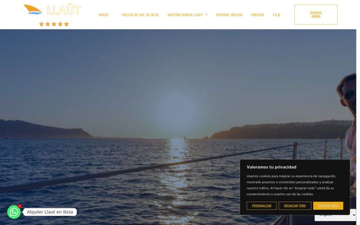 Screenshot of alquilerllaut.com