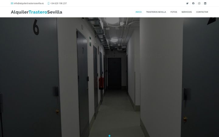 Screenshot of alquilertrasterosevilla.es