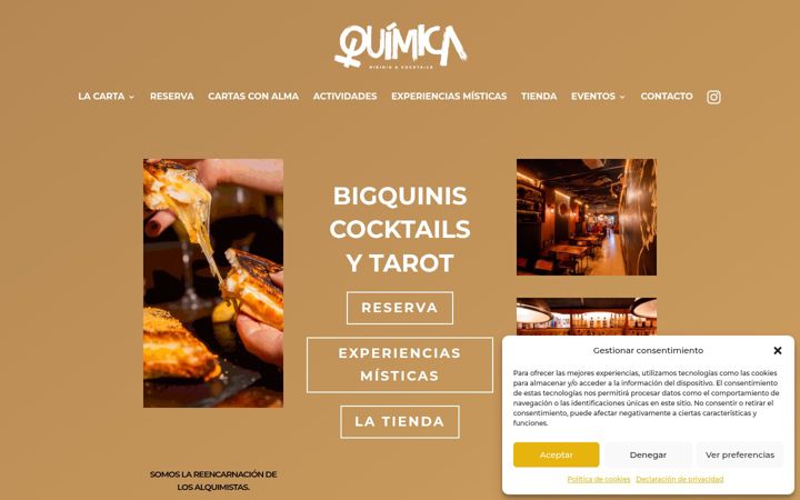 Screenshot of alquimiabcn.com