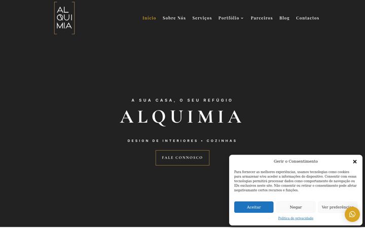 Screenshot di alquimiainteriores.pt