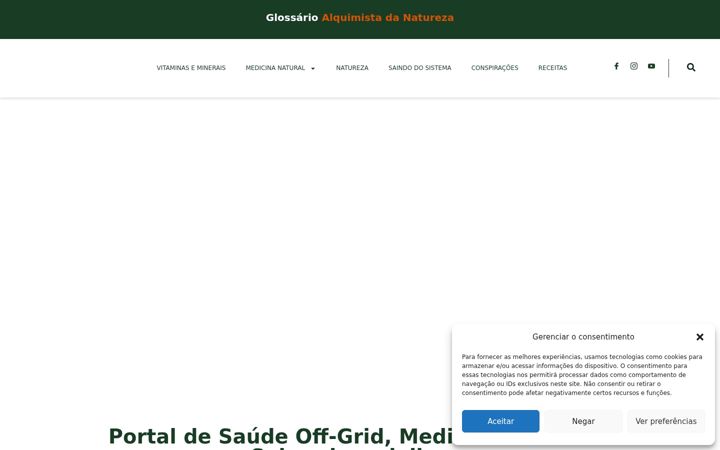 Screenshot di alquimistadanatureza.com.br