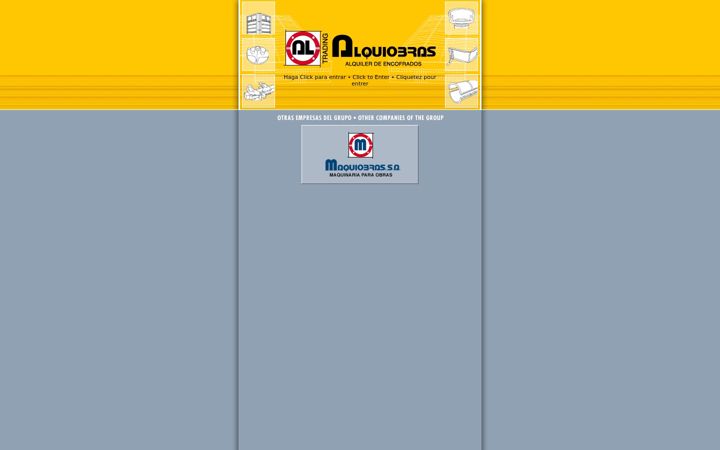 Screenshot of alquiobras.es