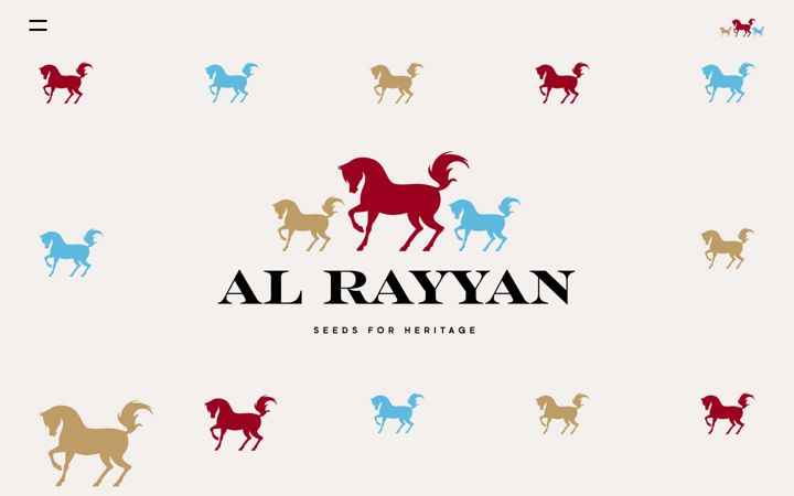Captură de ecran a alrayyanfarm.com