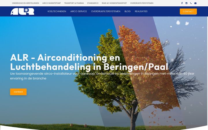 Captură de ecran a alrbelgium.com