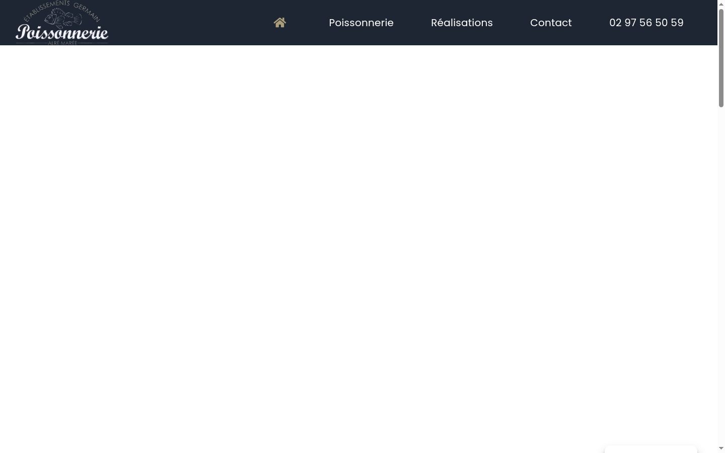Capture d'écran de la bannière de consentement affichée avant toute interaction
