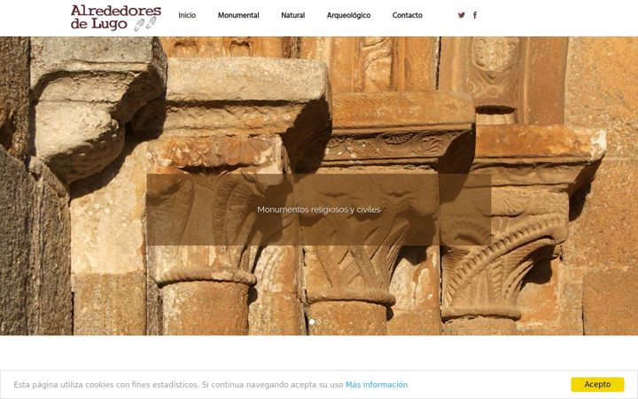 Screenshot of alrededoresdelugo.es