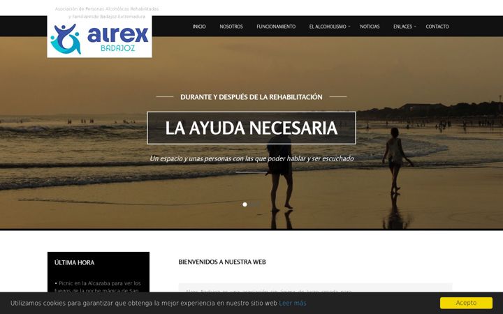 Screenshot von alrexbadajoz.com