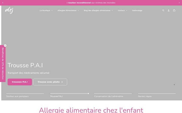 Screenshot of alrj.fr