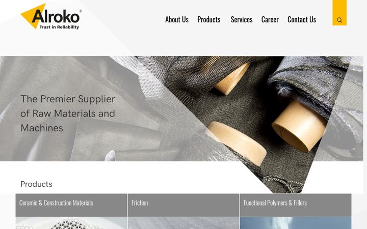 Screenshot of alroko.info