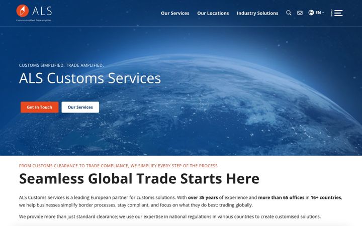 Screenshot of als-cs.com