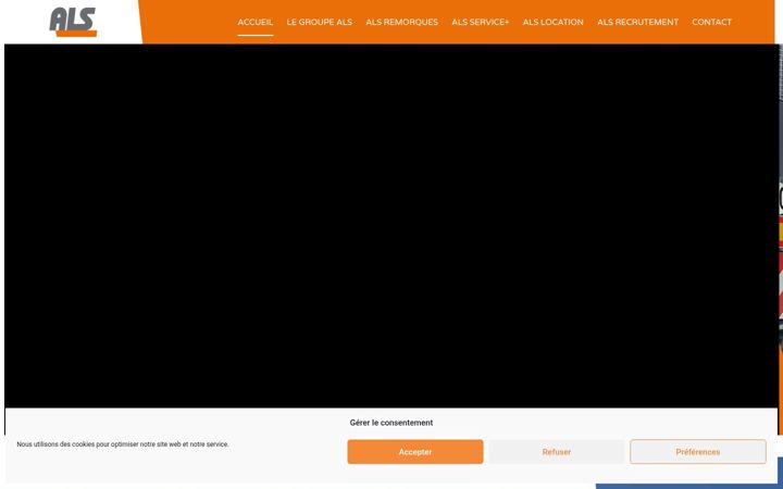 Zrzut ekranu als-remorques.com
