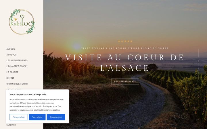 Screenshot of alsace-kakiloc.com
