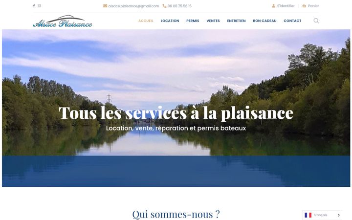 Snímek obrazovky alsace-plaisance.com