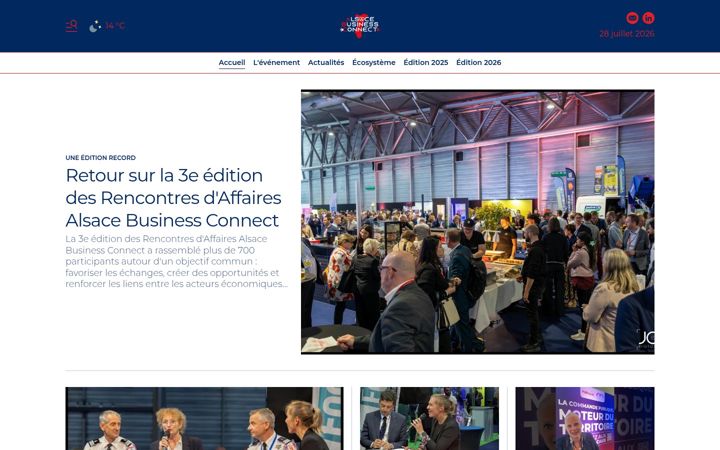 Snímek obrazovky alsacebusinessconnect.fr