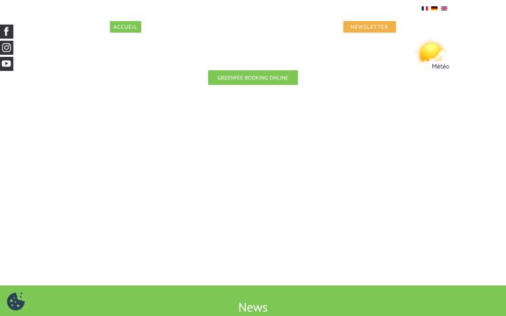 Screenshot of alsacegolflinks.com