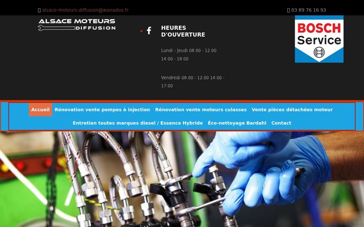 Screenshot van alsacemoteurdiffusion.fr