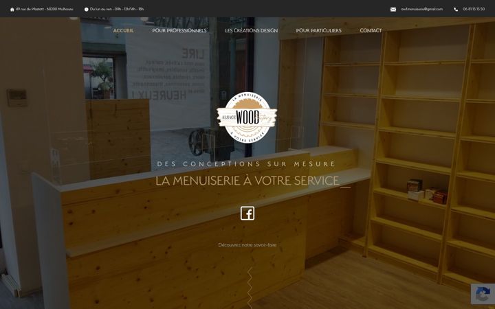 Screenshot of alsacewoodfactory.fr