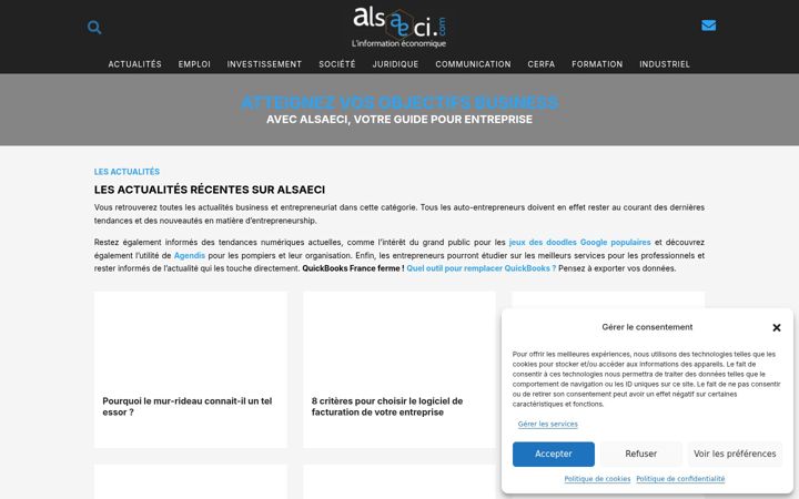 Screenshot of alsaeci.com