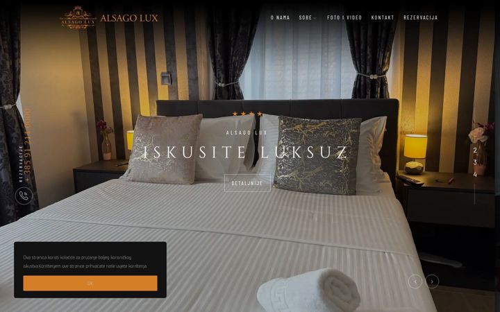 Screenshot of alsagolux.hr
