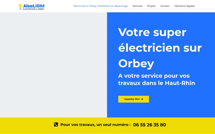 Screenshot of alsalight.info