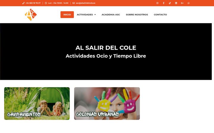 Ekrānuzņēmums no alsalirdelcole.es