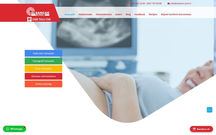 Screenshot of alsancakteslamr.com