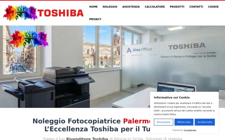 Screenshot of alsaoffice.it