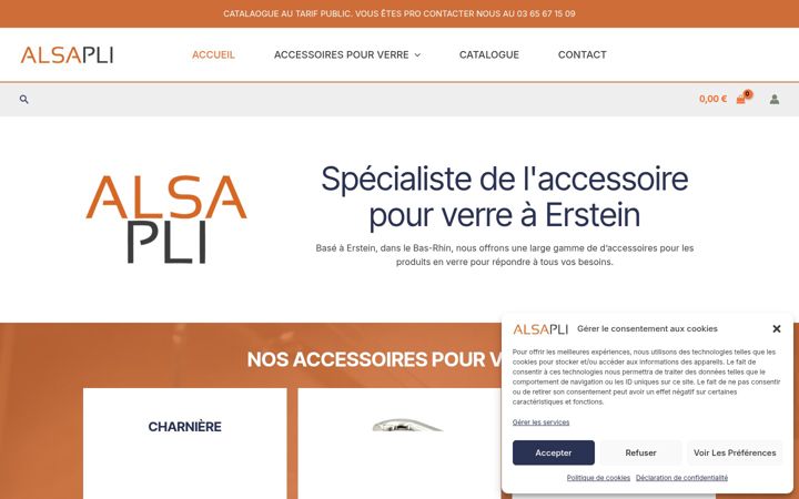 Екранна снимка на alsapli.fr