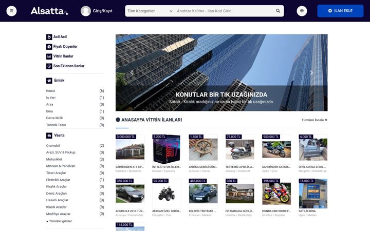 Screenshot of alsatta.com