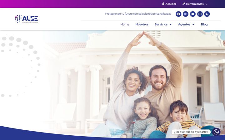 Zrzut ekranu alseinsurance.com