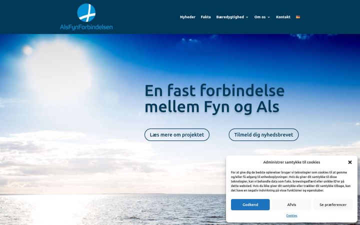 Screenshot of alsfynforbindelsen.dk
