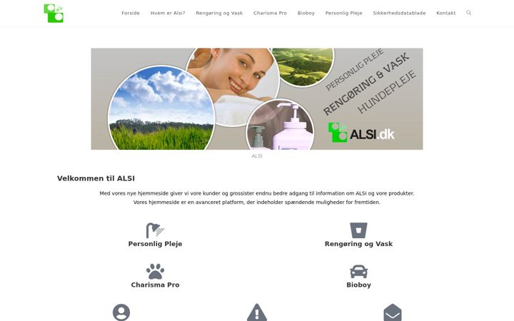 Screenshot of alsi.dk