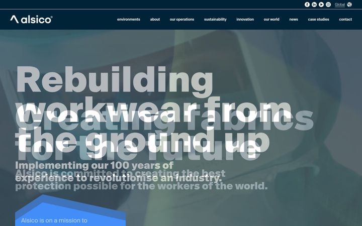 Screenshot of alsico.com