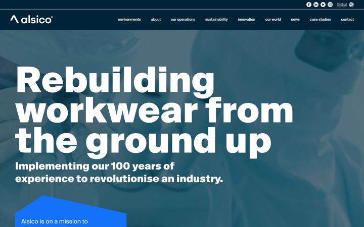 Screenshot of alsicogroup.com