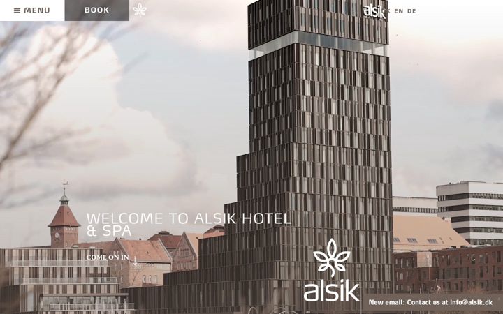 Skjermbilde av alsik-hotel.com