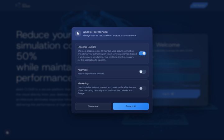 Screenshot of alsimcloud.com
