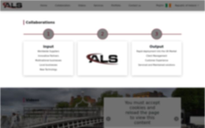 Screenshot of alsireland.com