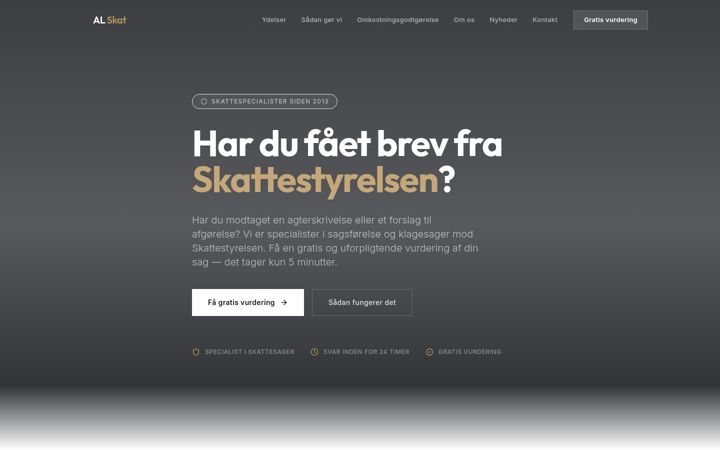 Screenshot of alskat.dk