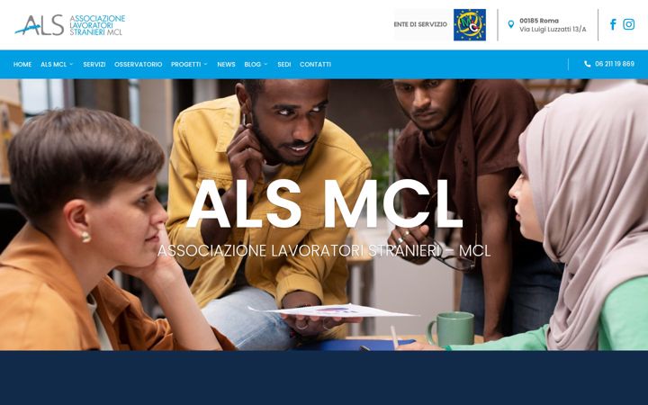 Screenshot of alsmcl.it