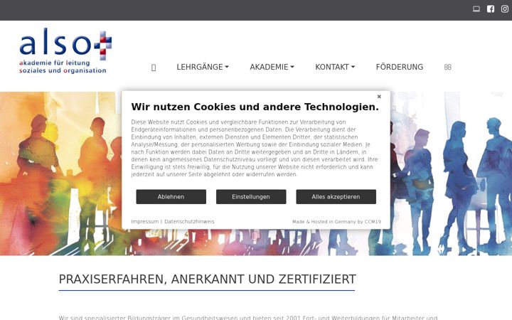 Zrzut ekranu also-akademie.de