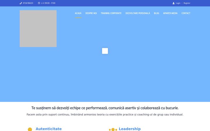 Screenshot of alsoacademy.ro