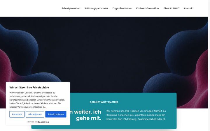 Zrzut ekranu alsond.com