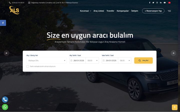 Screenshot of alsotokiralama.com
