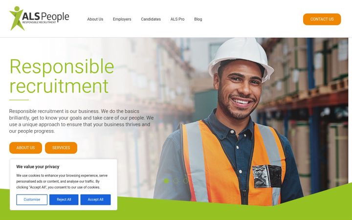 Screenshot of alspeople.co.uk
