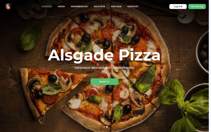 Screenshot of alspizza.dk