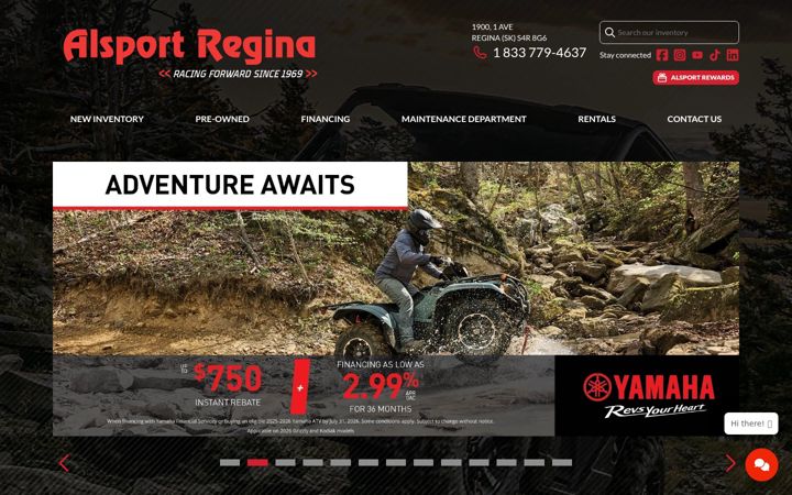 Screenshot of alsport.ca