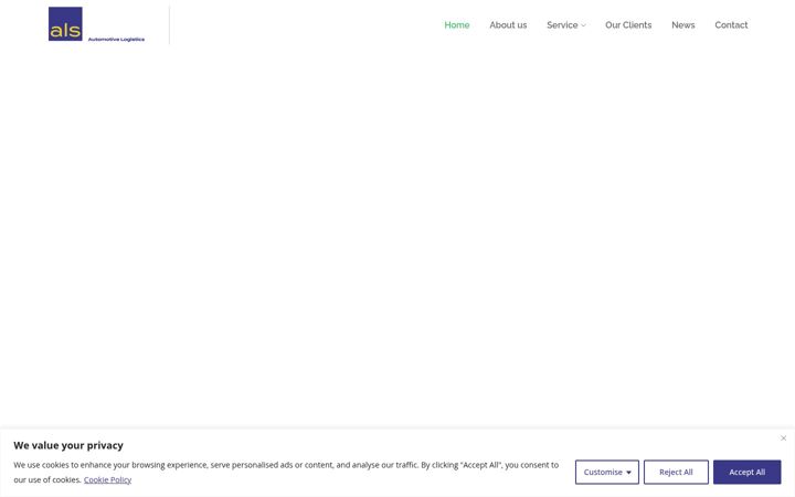 Screenshot of alss.sa
