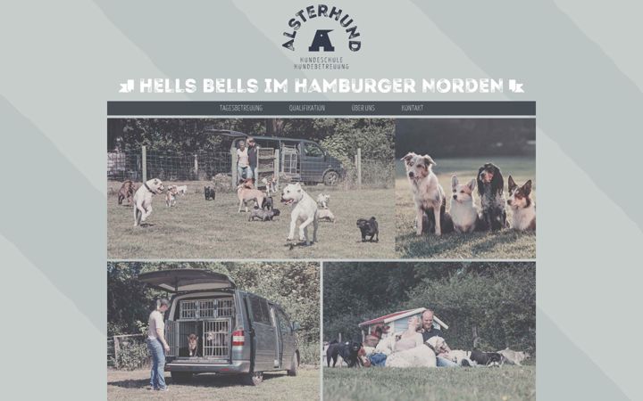 Screenshot of alsterhund.de