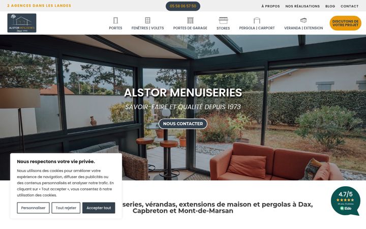 Screenshot of alstor.fr